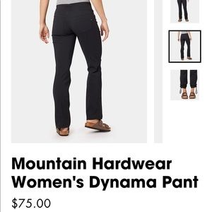 BRAND NEW Mountain Hardwear Dynama Pants